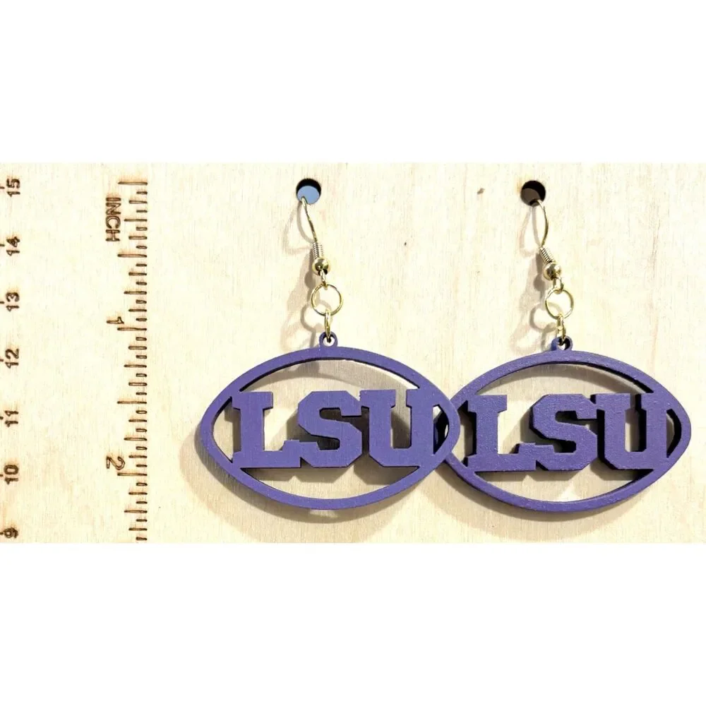 Wood Earrings 1.2